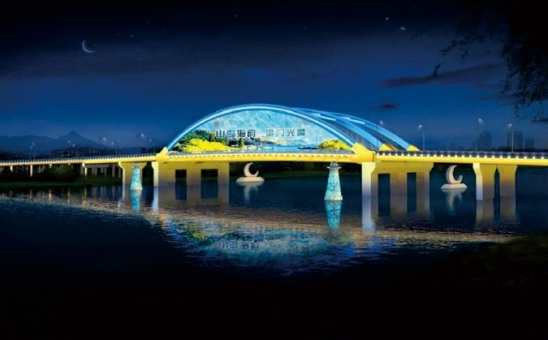 浙江温州龙港大桥亮化工程